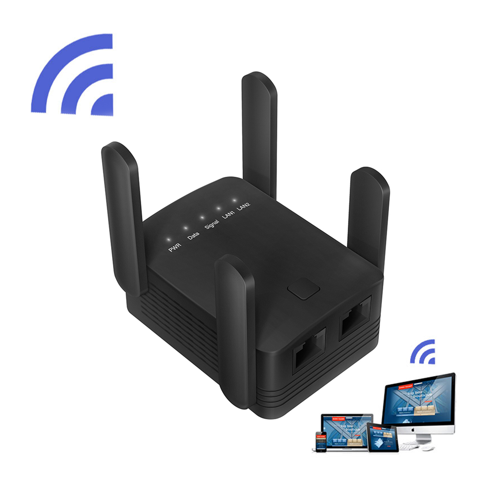 Manufacturer Direct Sale Repetidor Wi-fi Wireless Network Extender Booster Wifi Repeater 300Mbps Wifi Ethernet Port Extension
